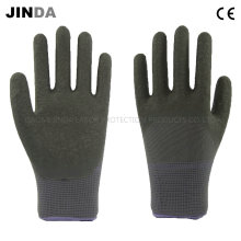 Latex Coled Crinkle Finish Industrial Work Protective Work Gloves (LH203)